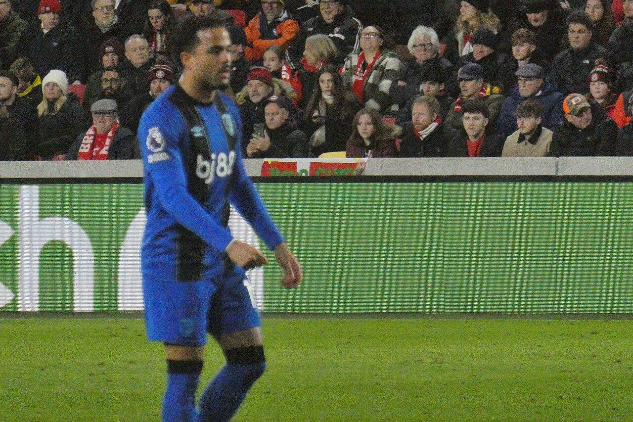 Justin Kluivert berseragam Bournemouth, 27 Desember 2025