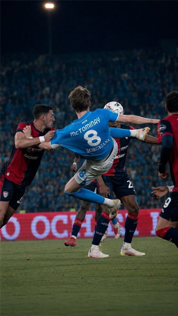 Scott McTominay berseragam Napoli, 24 Mei 2026