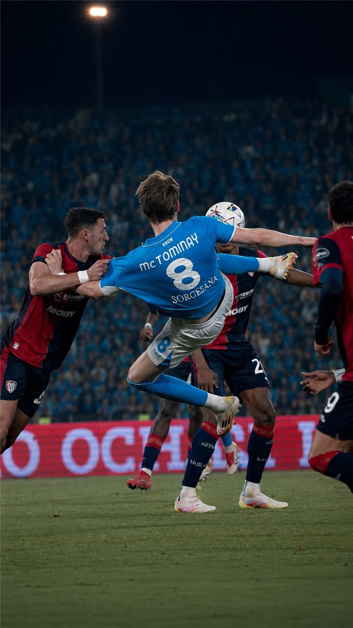 Scott McTominay berseragam Napoli, 24 Mei 2026