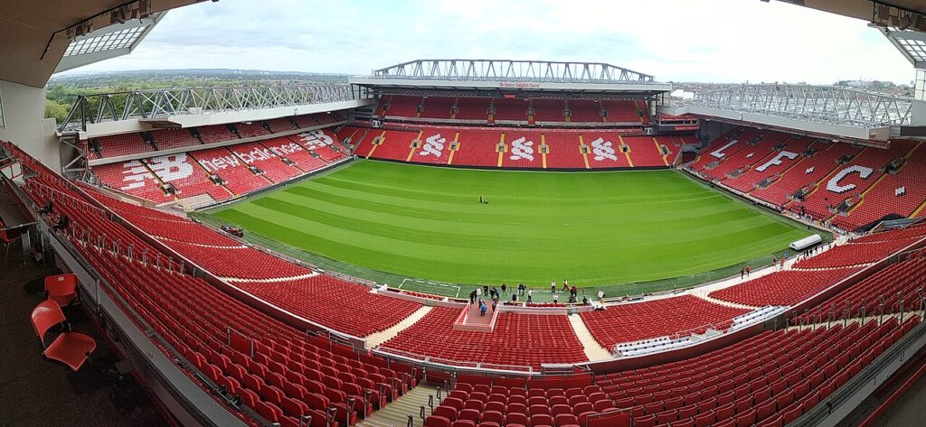 Anfield markas Liverpool