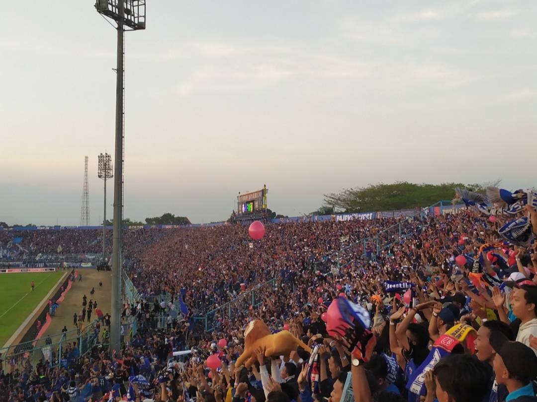 Tribun Stadion Kanjuruhan, 15 Agustus 2019