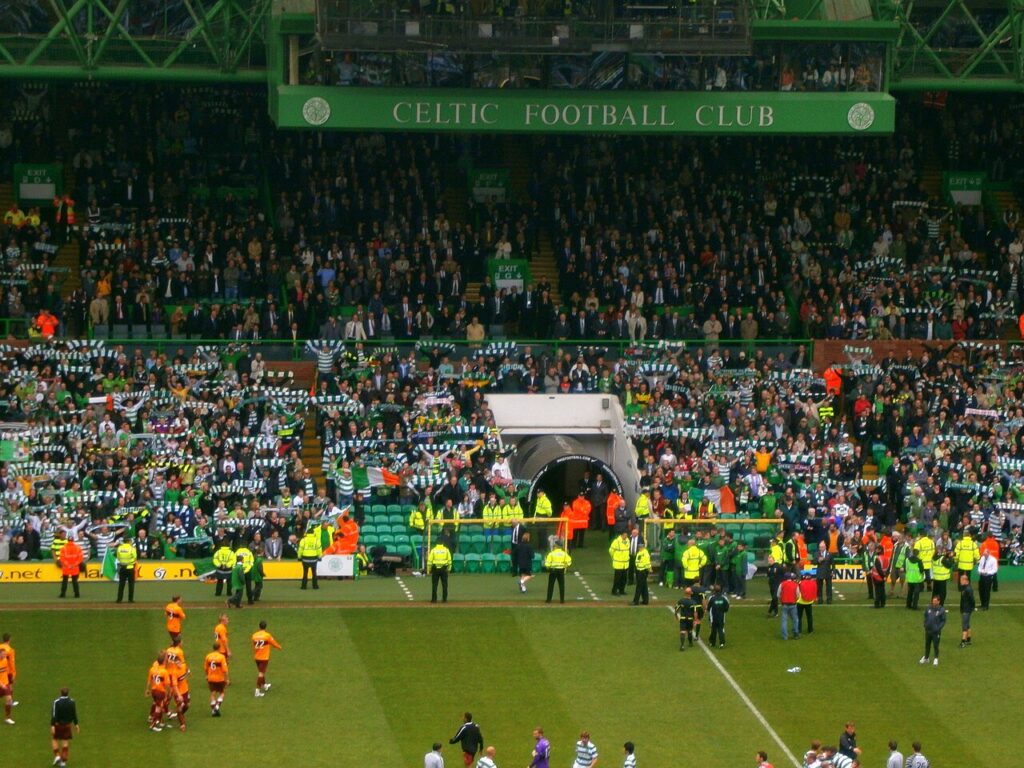 Bagian dalam Celtic Park, 15 Mei 2011
