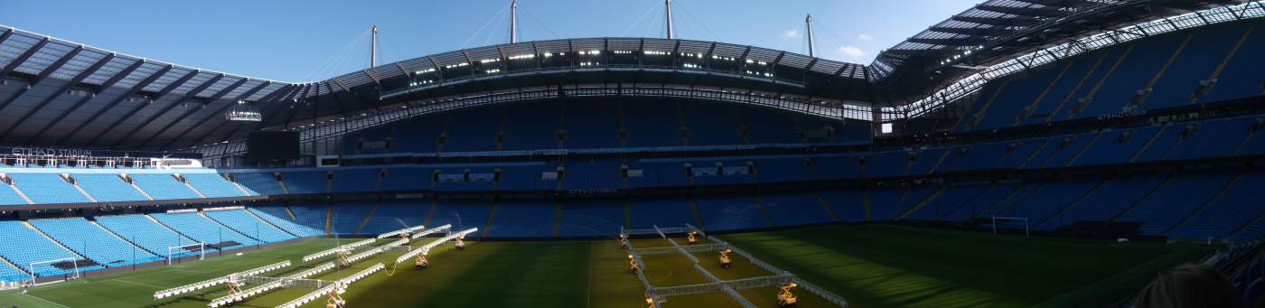 City of Manchester Stadium, Oktober 2015