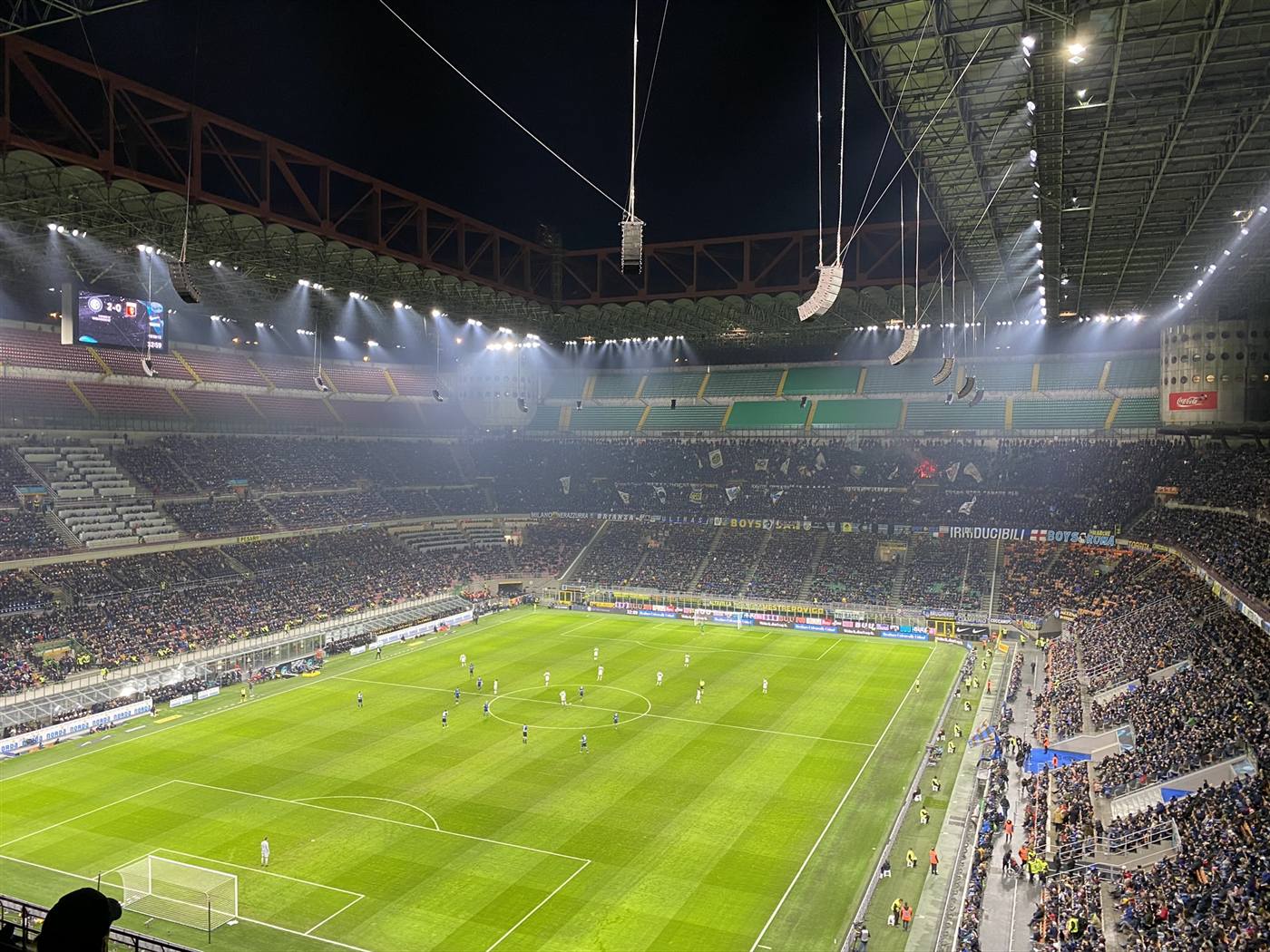 San Siro, laga Inter, 21 Desember 2019